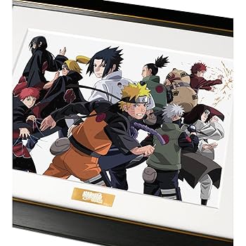 Amazon.co.jp: NARUTO ナルト 疾風伝 描き下ろしイラスト 集合